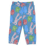Stella McCartney Blue Joggers With Multi Monster Printed