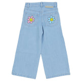 Stella McCartney Blue Jeans With Brand Name Label