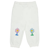 Stella McCartney White Joggers With Flower Print