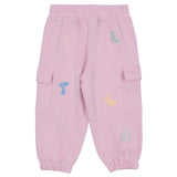Stella McCartney Lilac Joggers With Brand Name Emb
