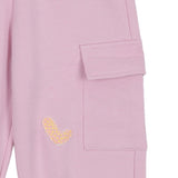 Stella McCartney Lilac Joggers With Brand Name Emb