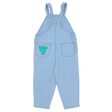 Stella McCartney Blue Dungaree With Earth And Sun Print