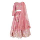 Rang Pink Bloom Lehenga Set