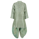 Rang Green Minimal Dhoti Kurta Set