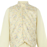 Rang Yellow Orchard Koti Kurta Set