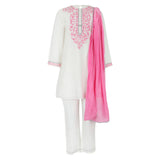 Rang White Pakiza Suit Set