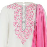 Rang White Pakiza Suit Set