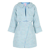 Stella Rossa Blue Tweed Co-Ord Set