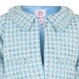 Stella Rossa Blue Tweed Co-Ord Set
