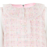 Stella Rossa Baby Pink Tweed Dress
