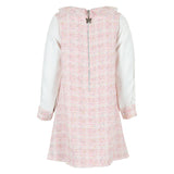 Stella Rossa Baby Pink Tweed Dress