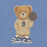 Mayoral Blue T-Shirt With Teddy Print