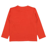Mayoral Orange T-Shirt With Mobile Rubber Print