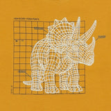 Mayoral Mustard T-Shirt With Dino Print