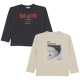 Mayoral Multicolor T-Shirt 2Pcs Set With Skate