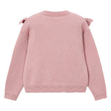 Mayoral Peach Sweater Crop With Brand Name