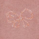 Mayoral Peach Sweater Crop With Bow Sequence