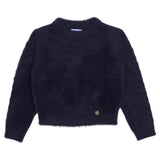 Mayoral Navy Pullover With Brand Name Label