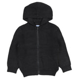 Mayoral Dark Grey Jacket Hooded Woolen