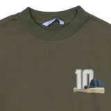 Mayoral Green Sweatshirt With 10 Number Print