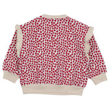 Mayoral Multicolor Sweatshirt With Hearts Printed