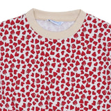 Mayoral Multicolor Sweatshirt With Hearts Printed