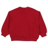 Mayoral Red Sweatshirt Crop With Black Legging Bow Print