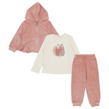 Mayoral Multicolor Tracksuit Hooded With T-Shirt Teddy
