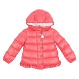 Moncler Red Hooded Down Jacket