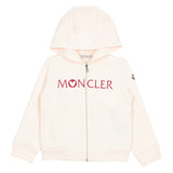 Moncler Pink Embroidered Heart Logo Cotton Tracksuit Set