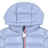 Moncler Blue New Aubert Hooded Down Jacket