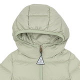 Moncler Green Hooded Down Jacket