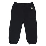 Moncler Black Cotton Sweatpants