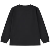 Molo Black T-Shirt With Skateboarding Cat