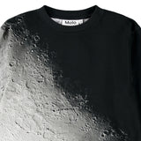 Molo Black Rube Moon Fade T-Shirt
