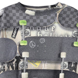 Molo Grey Skate Deck Sweatshirt