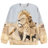 Molo Blue Reif Lion Family Sweatshirt