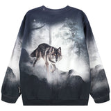 Molo Navy Wolf Sweatshirt