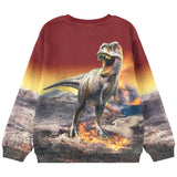 Molo Multicolor Dino Graphic Sweatshirt