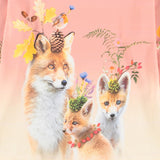 Molo Pink Fox Family Floral T-Shirt