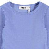 Molo Blue Dress With Autumnal Print