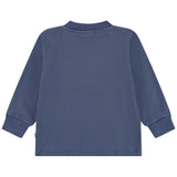 Molo Navy Baby Elephant Print Sweatshirt