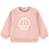 Molo Peach Smiling Face Sweatshirt