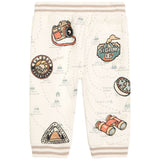 Dolce & Gabbana Ivory Map Print Joggers