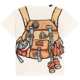 Dolce & Gabbana Multicolor Backpack Print T-Shirt