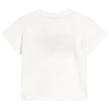 Dolce & Gabbana White Jersey T-Shirt With Leopard Print