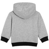 Dolce & Gabbana Grey Jersey Hooded Zip-Up Jacket