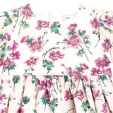 Dolce & Gabbana Multicolor Floral-Print Puff-Sleeve Dress