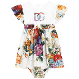 Dolce & Gabbana Colourful Floral Print Dress