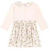 Dolce & Gabbana Peach Flower Print Dress
